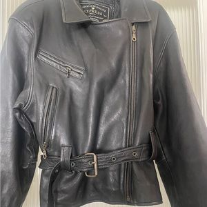 Vintage Express, leather Biker Jacket